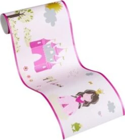 A.S. Creation A.S. CRÉATION Vliesbordüre Little Stars, Märchen, Rosa, 5 M X 13 Cm