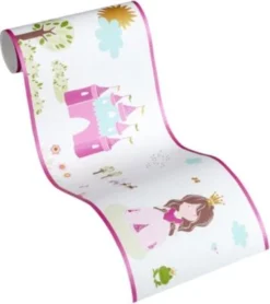 A.S. Creation A.S. CRÉATION Vliesbordüre Little Stars, Märchen, Weiß, 5 M X 13 Cm