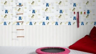 A.S. Creation A.S. CRÉATION Vliesbordüre Little Stars, Wäscheleine, Weiß/blau, 5 M X 13 Cm 2 A.S. Creation A.S. CRÉATION Vliesbordüre Little Stars, Wäscheleine, Weiß/blau, 5 M X 13 Cm – Bild 2