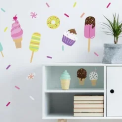 RoomMates Wandsticker Sweet Treats, 69-tlg. -Komar Verkäufe 11231963 05