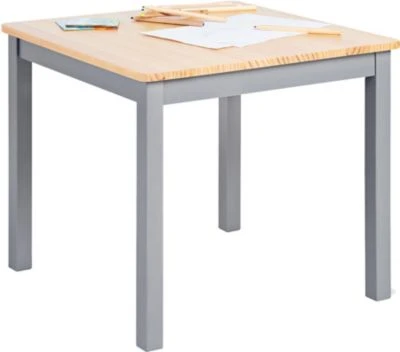 Pinolino Kindertisch Fenna, Grau/natur 1 Pinolino Kindertisch Fenna, Grau/natur