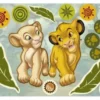 Komar Wandsticker Disney Simba And Nala, 17-tlg.