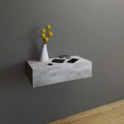 VCM Holz Dielenmöbel Flur Dekoregal Wandboard Wandregal Wandschublade Blado Maxi -Komar Verkäufe 14412978 03