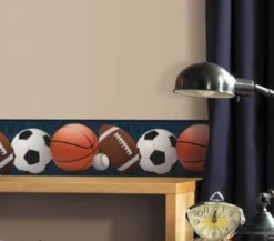 RoomMates Bordüre, Sports Balls -Komar Verkäufe 14735948 04