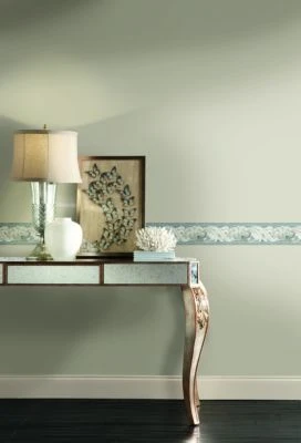 RoomMates Bordüre, Scrolling Leaves Architectural 2 RoomMates Bordüre, Scrolling Leaves Architectural – Bild 2