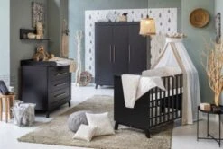 Schardt Kleiderschrank Miami Black, 3 Türen -Komar Verkäufe 15470626 03