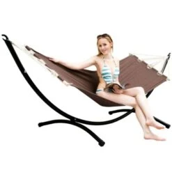 AMANKA Hängemattengestell Inkl. Hängematte HMG-05 Braun -Komar Verkäufe 16874965 05