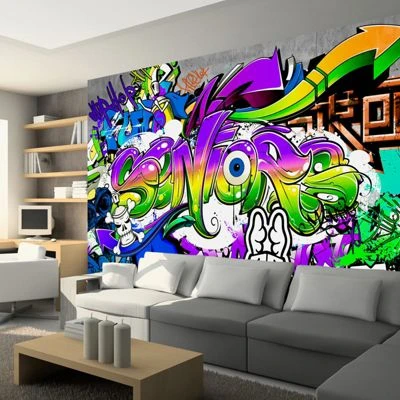 Artgeist Fototapete Words Of City 2 Artgeist Fototapete Words Of City – Bild 2