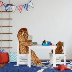 Relaxdays Kindersitzgruppe Weiß Mit 2 Stühlen -Komar Verkäufe 17580672 05