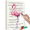 Artgeist Malen Nach Zahlen Schöner Flamingo