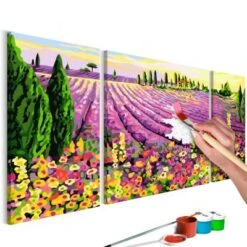 Artgeist Malen Nach Zahlen Lavendelfelder