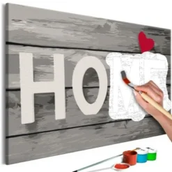 Artgeist Malen Nach Zahlen Grey Letters -Komar Verkäufe 18146004 04