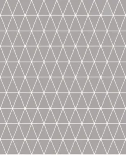 Superfresco Easy Vliestapete Triangolin Gris, 10 M X 53 Cm