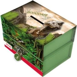 ROTH Spardose Mit Magnet & Schloss Tyrannosaurus