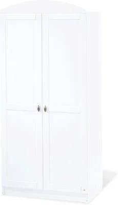 Pinolino Kleiderschrank LAURA, 2-türig, Weiß 3 Pinolino Kleiderschrank LAURA, 2-türig, Weiß – Bild 3