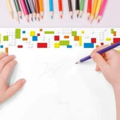 Nikima Papierunterlage A2 Schreibtischunterlage Bausteine Bunt Schreibtischunterlagen -Komar Verkäufe 18623973 03