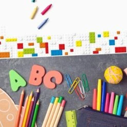 Nikima Papierunterlage A2 Schreibtischunterlage Bausteine Bunt Schreibtischunterlagen -Komar Verkäufe 18623973 06