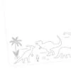 Nikima Papierunterlage A2 Schreibtischunterlage Dinosaurier Zum Ausmalen Schreibtischunterlagen