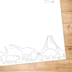 Nikima Papierunterlage A2 Schreibtischunterlage Dinosaurier Zum Ausmalen Schreibtischunterlagen -Komar Verkäufe 18624053 05
