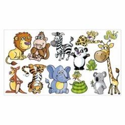 Nikima Wandtattoo 046 Wandtattoo Niedliche Tiere Wandtattoos