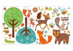 Nikima Wandtattoo 042 Wandtattoo Waldfreunde Wandtattoos