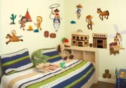 Nikima Wandtattoo 052 Wandtattoo Wilder Westen Cowboy Indianer Kaktus Saloon Wandtattoos -Komar Verkäufe 18762360 03