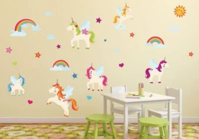 Nikima Wandtattoo 018 Wandtattoo Einhörner Regenbogen Unicorn Bunt Wolken Sonne Sterne Wandtattoos 2 Nikima Wandtattoo 018 Wandtattoo Einhörner Regenbogen Unicorn Bunt Wolken Sonne Sterne Wandtattoos – Bild 2