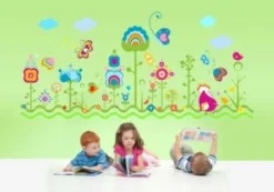 Nikima Wandtattoo 082 Wandtattoo Blumenwiese Wandtattoos -Komar Verkäufe 18762385 04