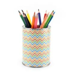 Nikima Stiftebecher Zick Zack Bunt - Kinder Stifteköcher Stiftehalter Stifteköcher -Komar Verkäufe 19306447 04