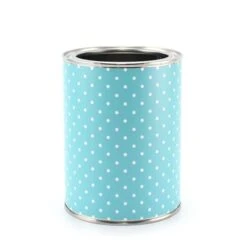 Nikima Stiftebecher Punkte Türkis - Kinder Stifteköcher Stiftehalter Stifteköcher