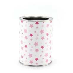 Nikima Stiftebecher Sterne Rosa/pink - Kinder Stifteköcher Stiftehalter Stifteköcher