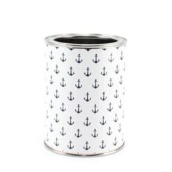 Nikima Stiftebecher Anker Marine/weiß - Kinder Stifteköcher Stiftehalter Stifteköcher