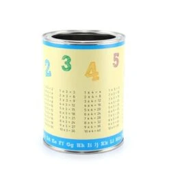 Nikima Stiftebecher 1x1 Und ABC - Kinder Stifteköcher Stiftehalter Stifteköcher