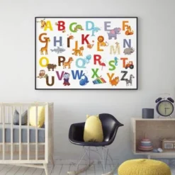 Nikima Poster Kinder Lernposter Tier ABC - In 4 Größen Poster 10 Nikima Poster Kinder Lernposter Tier ABC - In 4 Größen Poster -Komar Verkäufe 19306542 05