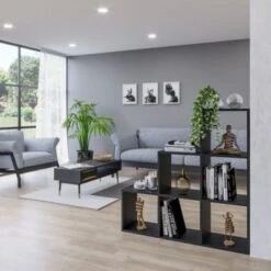 Vicco Treppenregal 6 Fächer Schwarz -Komar Verkäufe 19336426 04