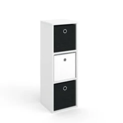 Vicco Raumteiler Hylda 3 Fächer Weiß