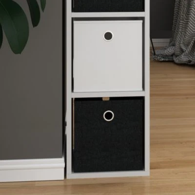 Vicco Raumteiler Hylda 3 Fächer Weiß 5 Vicco Raumteiler Hylda 3 Fächer Weiß – Bild 5