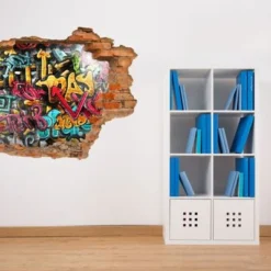 Nikima Wandtattoo 149 Graffiti Bunt - Loch In Der Wand In 6 Vers. Größen Wandtattoos 8 Nikima Wandtattoo 149 Graffiti Bunt - Loch In Der Wand In 6 Vers. Größen Wandtattoos -Komar Verkäufe 19406184 03