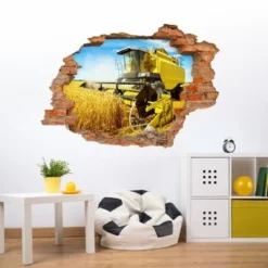 Nikima Wandtattoo 131 Mähdrescher Gelb - Loch In Der Wand In 6 Vers. Größen Wandtattoos 9 Nikima Wandtattoo 131 Mähdrescher Gelb - Loch In Der Wand In 6 Vers. Größen Wandtattoos -Komar Verkäufe 19406340 04