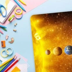 Nikima Schreibtischunterlage Stabile XXL Sonnensystem Schreibtischunterlagen -Komar Verkäufe 19478663 03