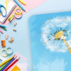 Nikima Schreibtischunterlage Stabile Vinyl Pusteblume Schreibtischunterlagen -Komar Verkäufe 19478697 03