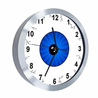 CreaDesign Funkuhr / Wanduhr Mit Namen Personalisiert Monsterauge Atom-/Funkuhr 5 CreaDesign Funkuhr / Wanduhr Mit Namen Personalisiert Monsterauge Atom-/Funkuhr – Bild 5