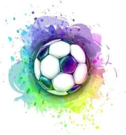 Nikima Wandtattoo 186 Fussball Soccer In 6 Vers. Größen Wandtattoos