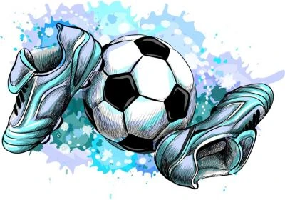 Nikima Wandtattoo 187 Fussballschuhe Und Ball In 4 Vers. Größen Wandtattoos 1 Nikima Wandtattoo 187 Fussballschuhe Und Ball In 4 Vers. Größen Wandtattoos