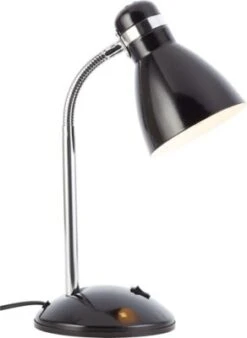 Brilliant Tischleuchte Allison, Schwarz