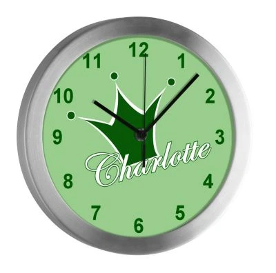 CreaDesign Funkuhr / Wanduhr Mit Namen Personalisiert Krone Atom-/Funkuhr 2 CreaDesign Funkuhr / Wanduhr Mit Namen Personalisiert Krone Atom-/Funkuhr – Bild 2