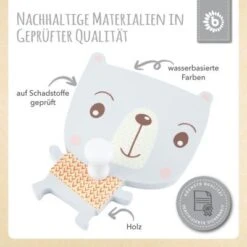 Bieco Holz Garderobe Kinder Bär Kleiderhaken Garderobenleiste Wandgarderobe Baby Garderoben -Komar Verkäufe 20464062 05