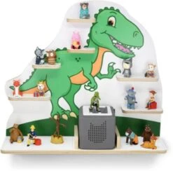 Stadtecken Regal Für Musikbox "T-Rex", Groß - Geeignet Für Toniebox