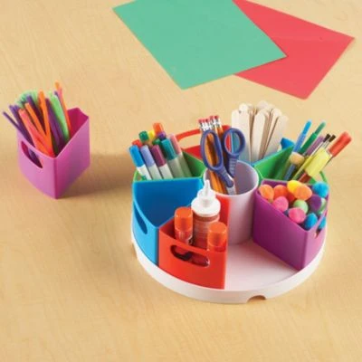 Learning Resources® Utensilienteller Stifteköcher Create-A-Space™ Storage Center Bunt, 10-tlg. 2 Learning Resources® Utensilienteller Stifteköcher Create-A-Space™ Storage Center Bunt, 10-tlg. – Bild 2