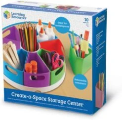 Learning Resources® Utensilienteller Stifteköcher Create-A-Space™ Storage Center Bunt, 10-tlg. 10 Learning Resources® Utensilienteller Stifteköcher Create-A-Space™ Storage Center Bunt, 10-tlg. -Komar Verkäufe 21011393 05